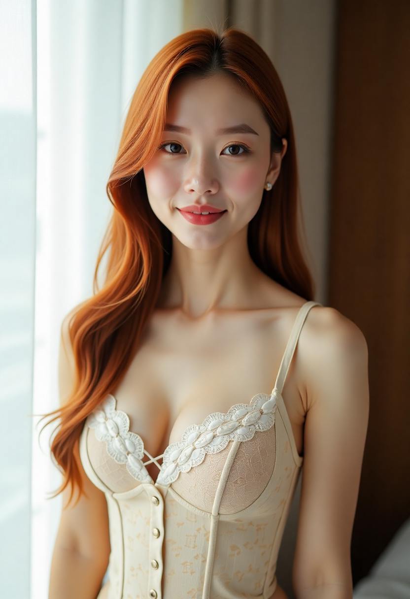 清透妆容与人像光线示范