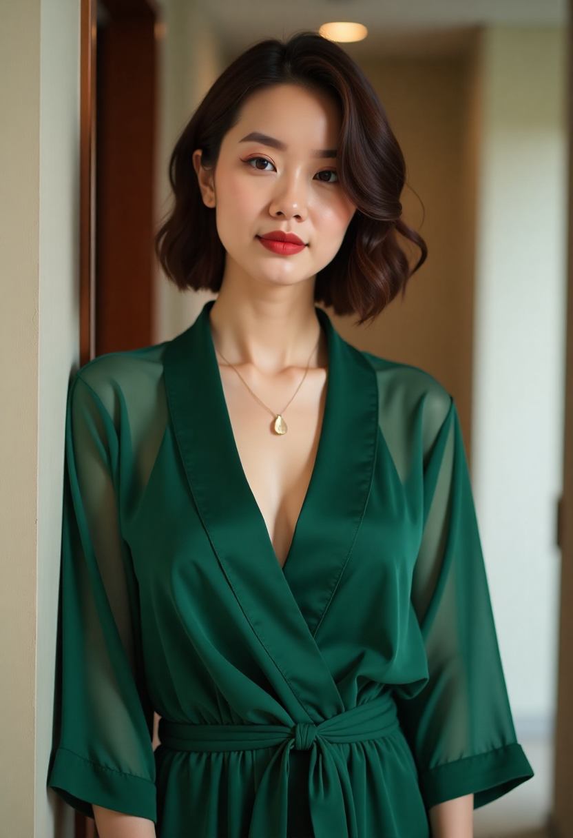 雨天街头人像摄影